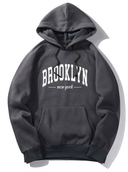 Brooklyn Letter Print Hoodie & Jogger Pants-Mitchell Shoes
