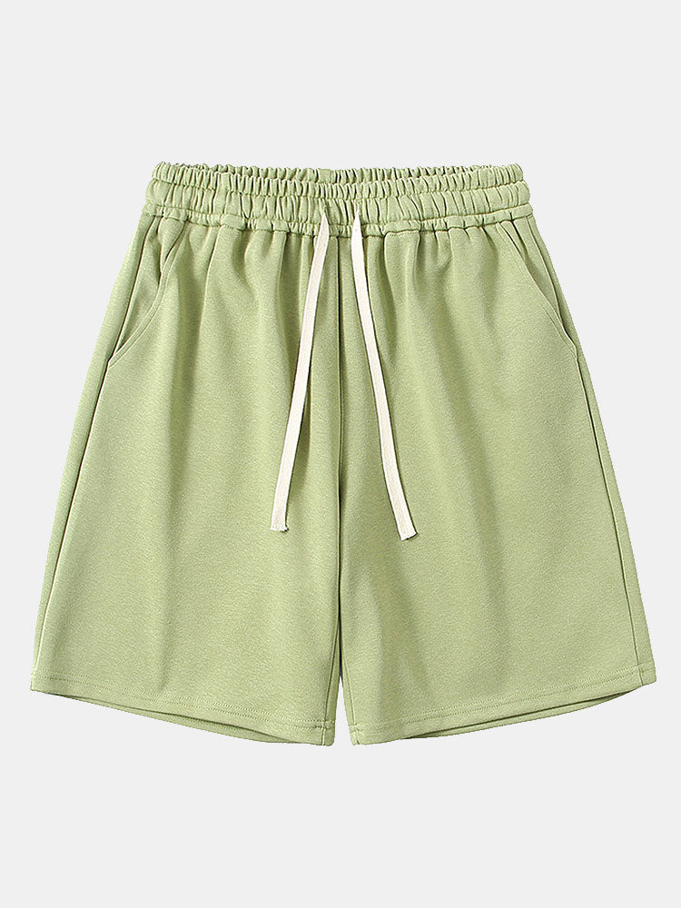 Heavy Weight Drop Shoulder Oversize T-Shirt & Jersey Shorts-Mitchell Shoes