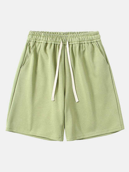 Heavy Weight Drop Shoulder Oversize T-Shirt & Jersey Shorts-Mitchell Shoes