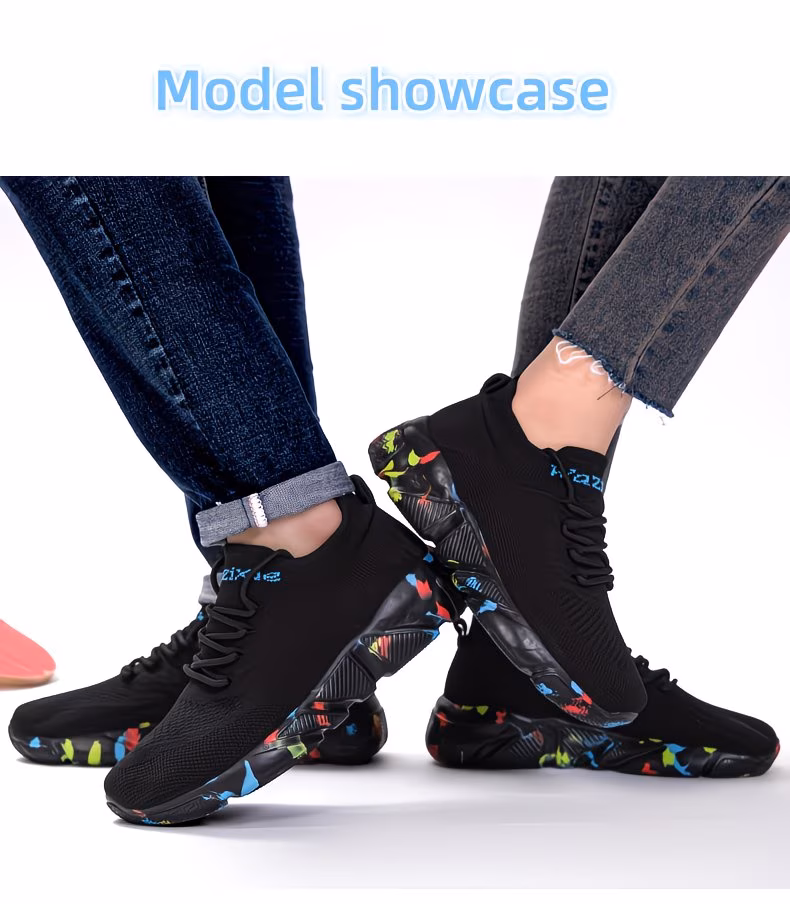breathable unisex wide toe shoes for daily casual sports running and comfortable wear featuring a soft non slip and   suitable for   feet Product details 6