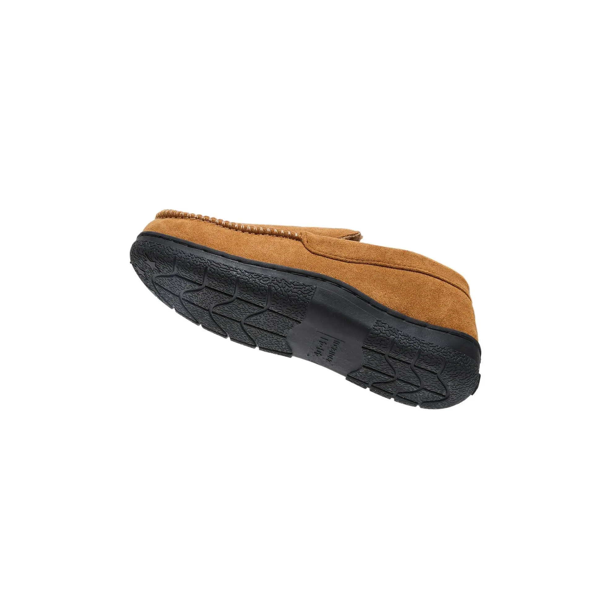 New Wholesale Men's Breathable Velvet Slipper Non-Slip Thickened Cotton Home Warm Outwear Slip-On Plus Toe Cap Mark Winter