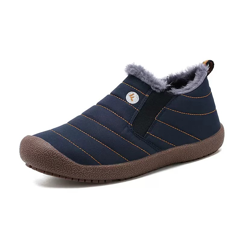 Men’s Winter Fleece-Lined Comfort Shoes
