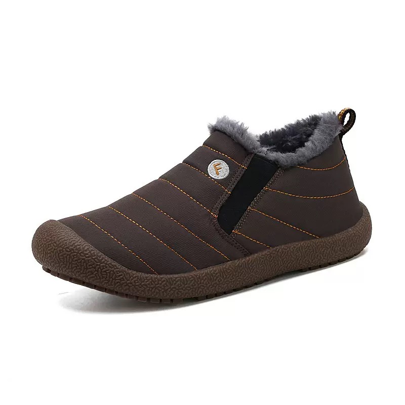 Men’s Winter Fleece-Lined Comfort Shoes