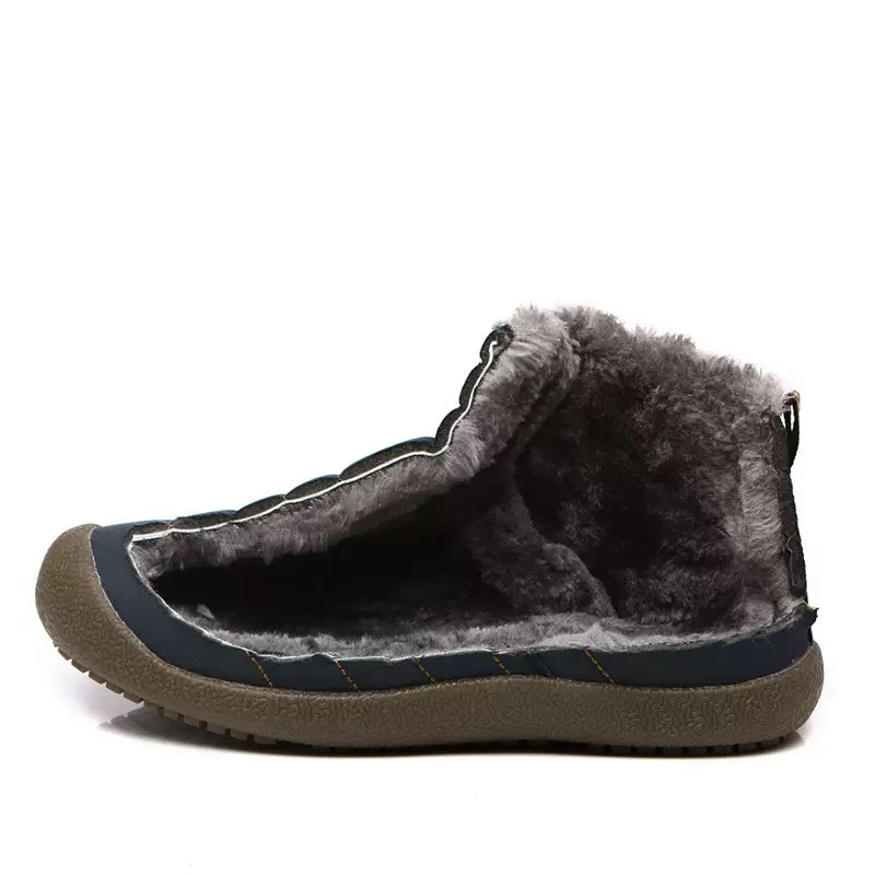 Men’s Winter Fleece-Lined Comfort Shoes