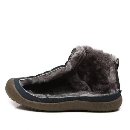 Men’s Winter Fleece-Lined Comfort Shoes
