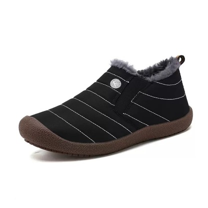 Men’s Winter Fleece-Lined Comfort Shoes