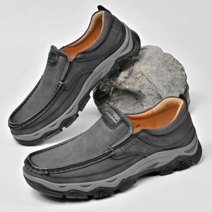 Mitchell Shoes Men's Leather Casual Walking Outdoor Shoes