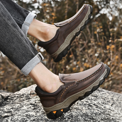 Mitchell Shoes Men’s EasePro Leather Slip-On Loafer
