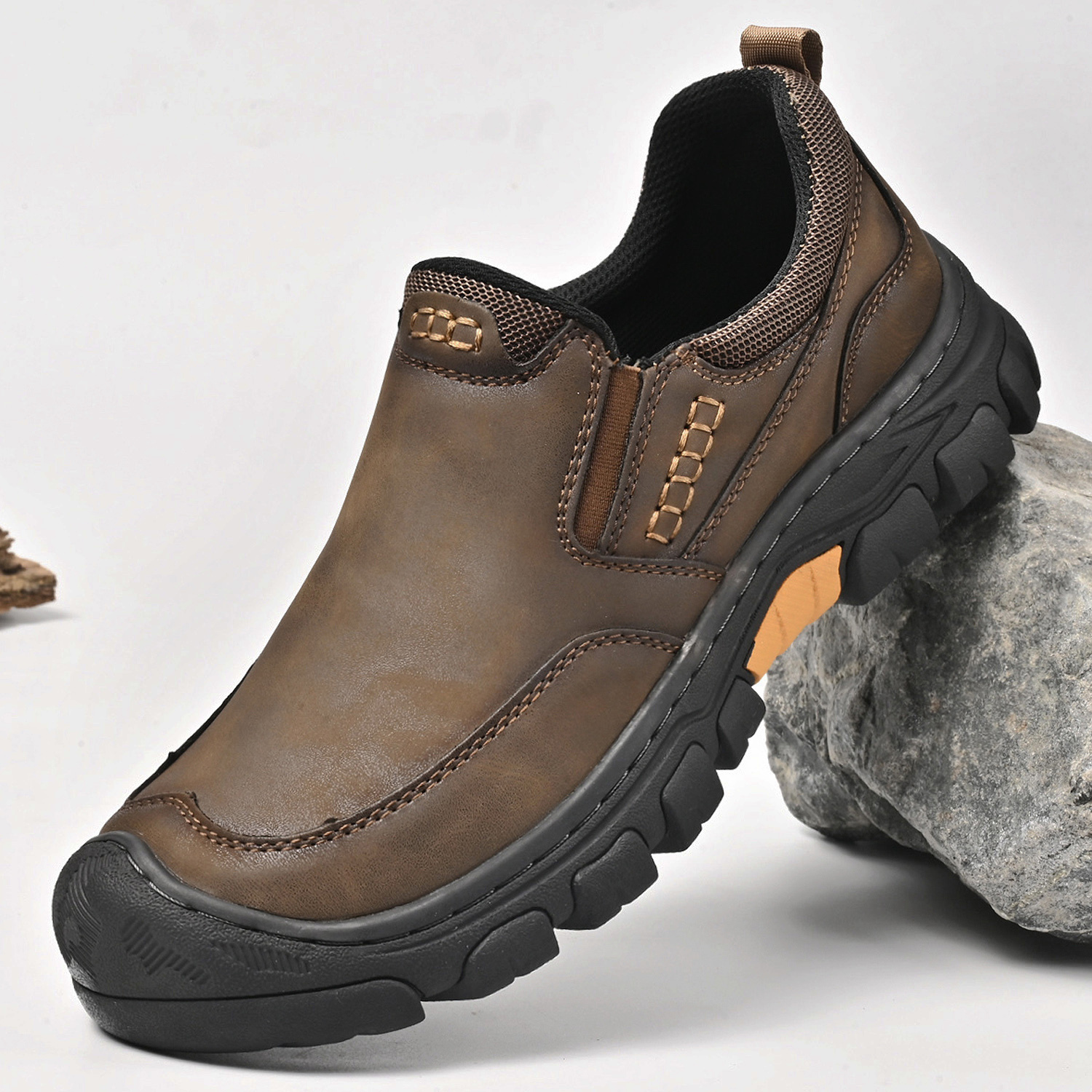 Men's Leather Wearable Casual Shoes