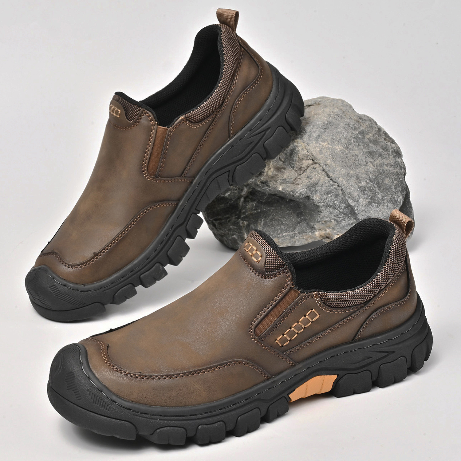 Men's Leather Wearable Casual Shoes