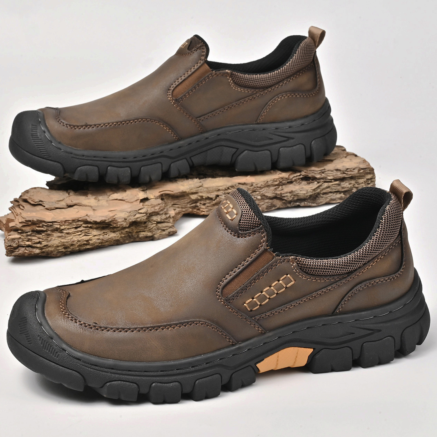 Men's Leather Wearable Casual Shoes