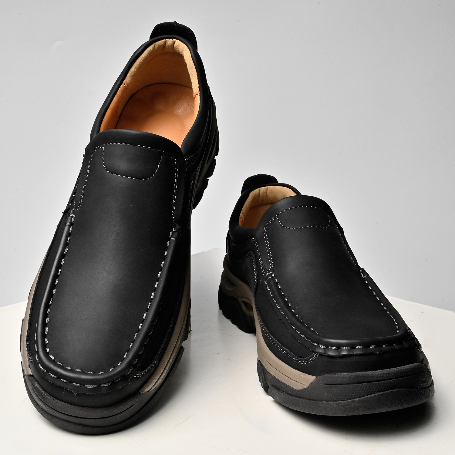Men's Leather Plus Size Casual Loafers