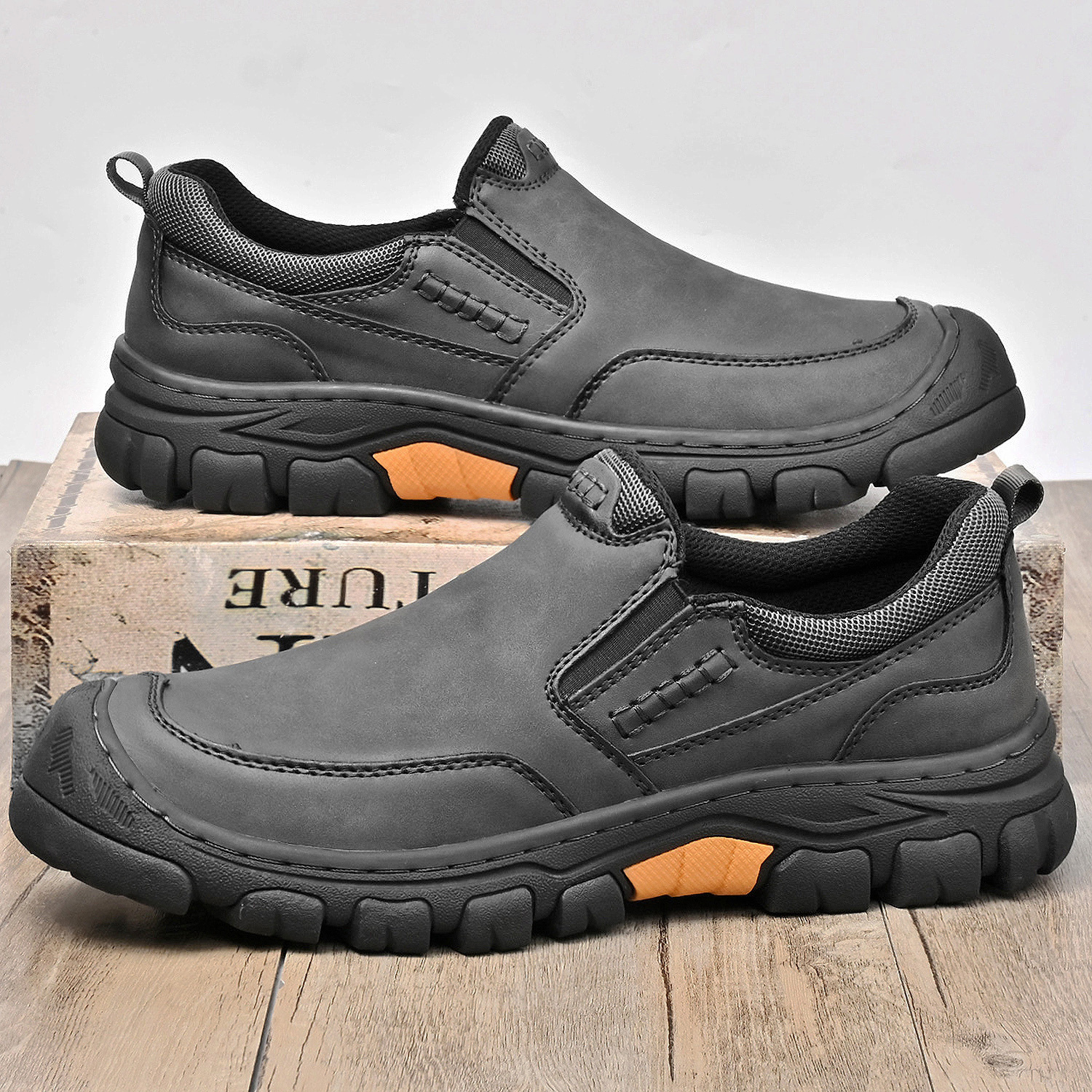 Men's Leather Wearable Casual Shoes