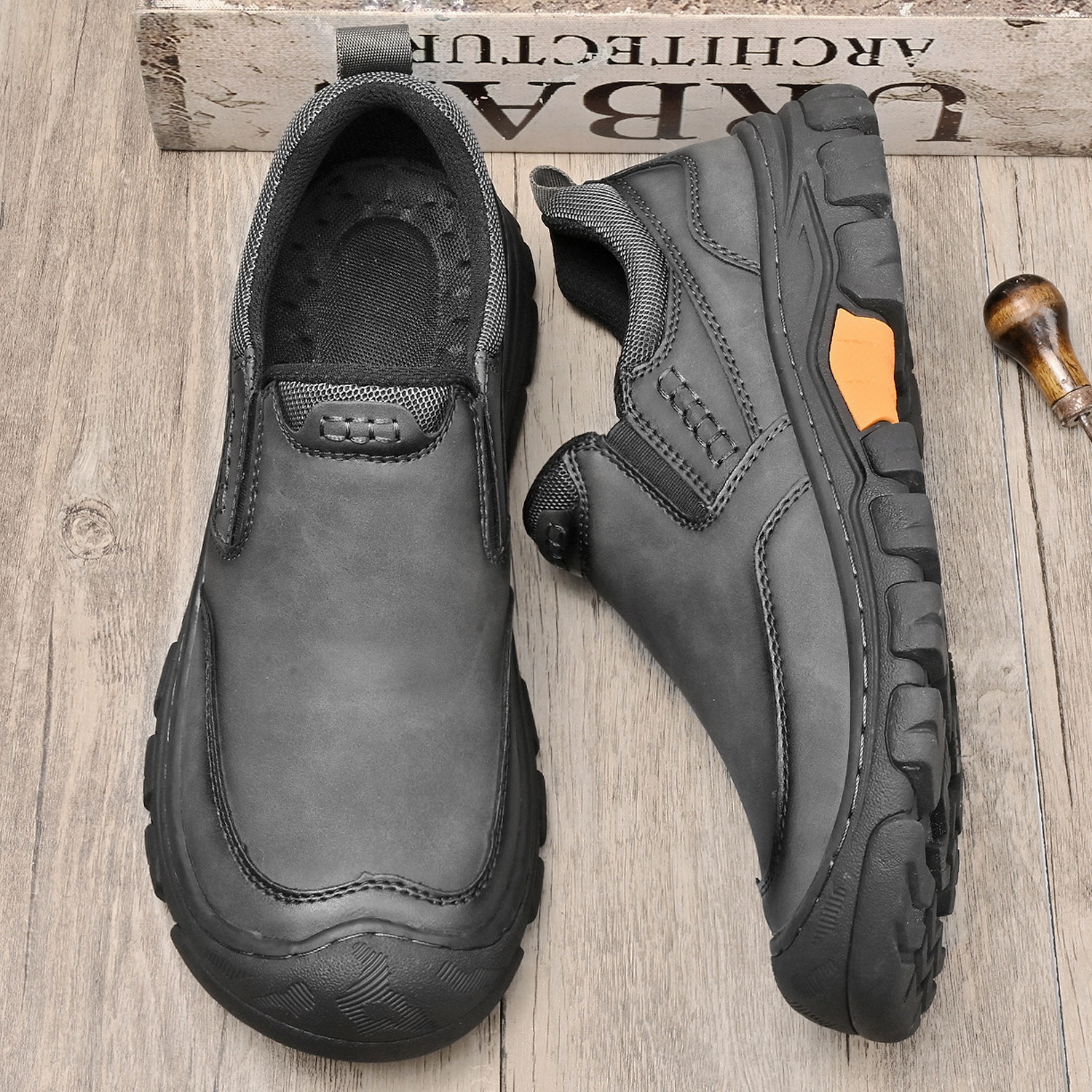 Men's Leather Wearable Casual Shoes