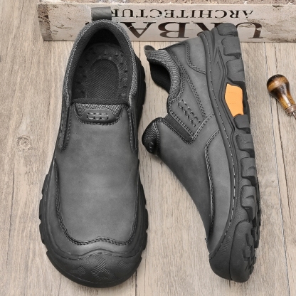 Men's Leather Wearable Casual Shoes