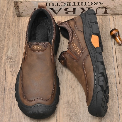 Men's Leather Wearable Casual Shoes