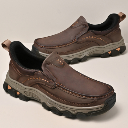 Mitchell Shoes Men’s EasePro Leather Slip-On Loafer