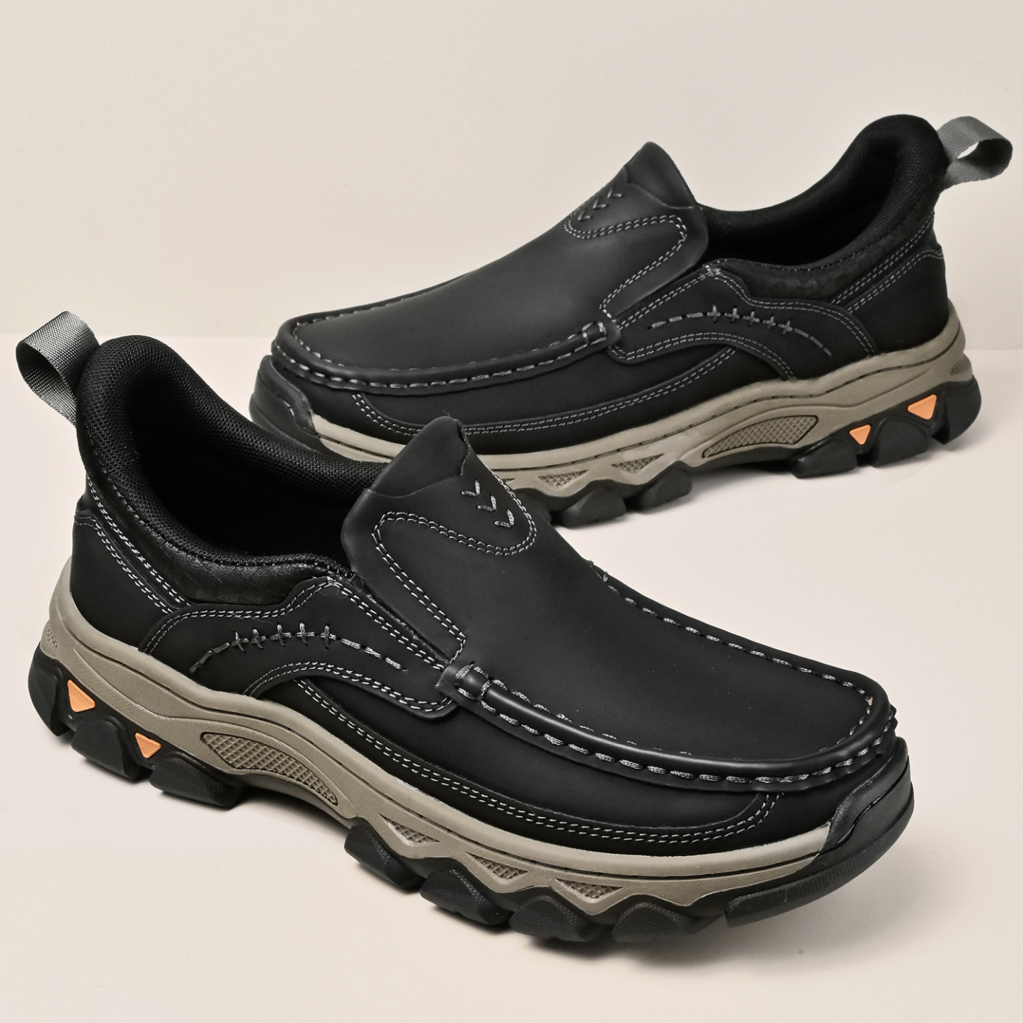 Mitchell Shoes Men’s EasePro Leather Slip-On Loafer