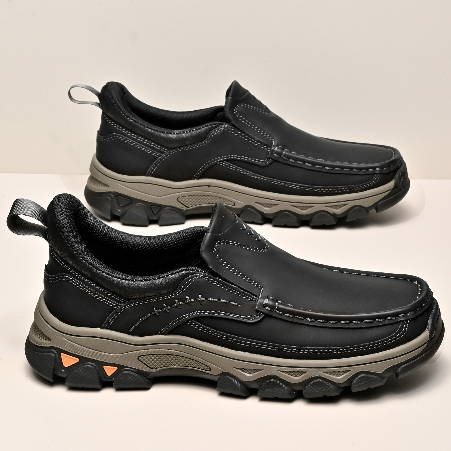 Mitchell Shoes Men’s EasePro Leather Slip-On Loafer