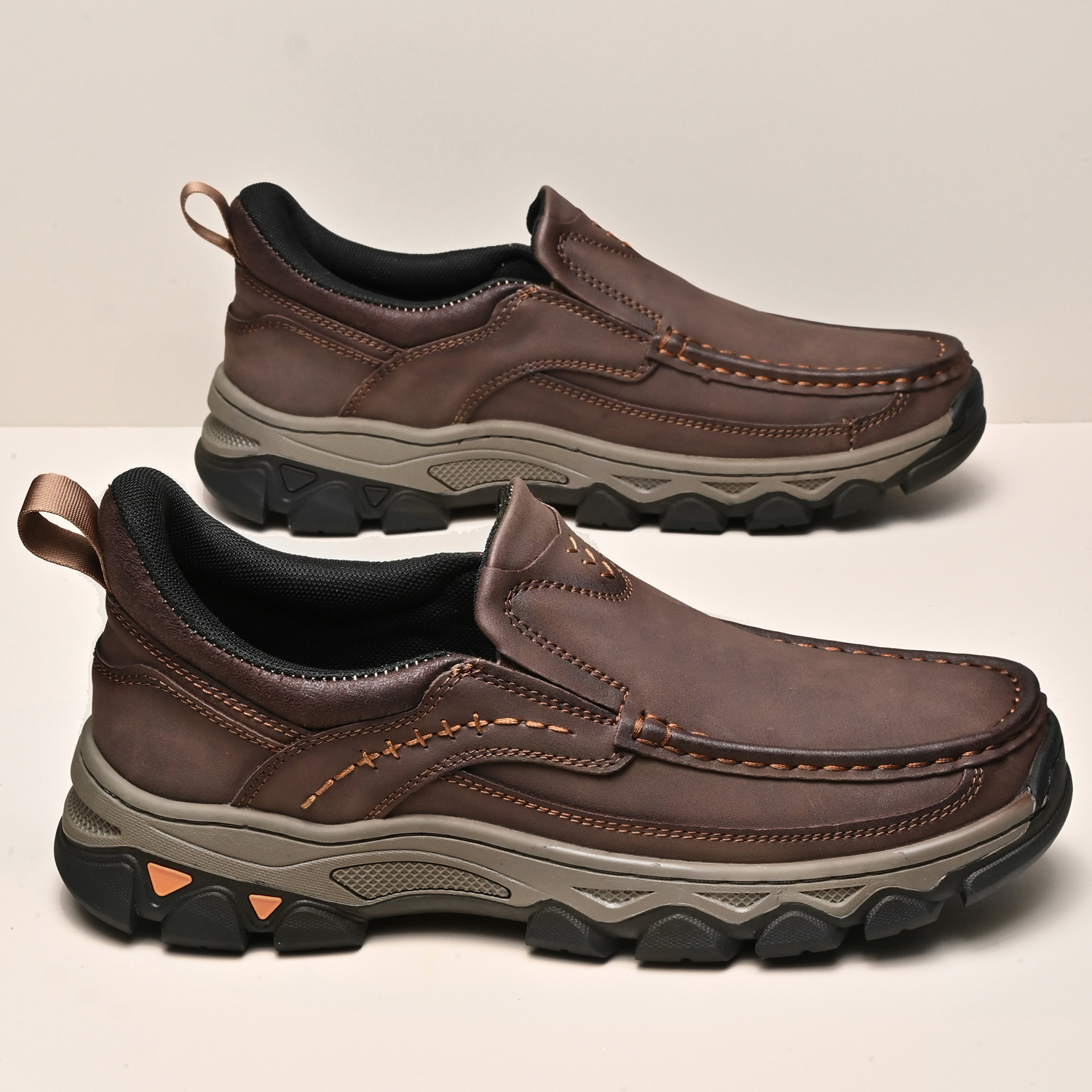 Mitchell Shoes Men’s EasePro Leather Slip-On Loafer