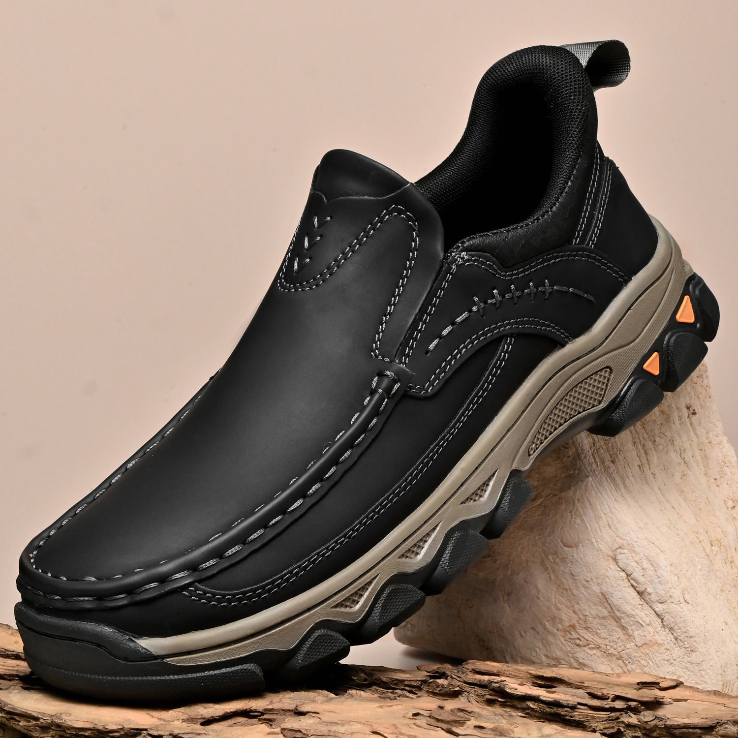 Mitchell Shoes Men’s EasePro Leather Slip-On Loafer