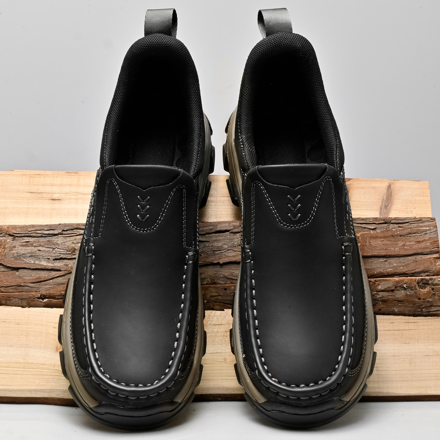 Mitchell Shoes Men’s EasePro Leather Slip-On Loafer