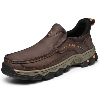 Mitchell Shoes Men’s EasePro Leather Slip-On Loafer