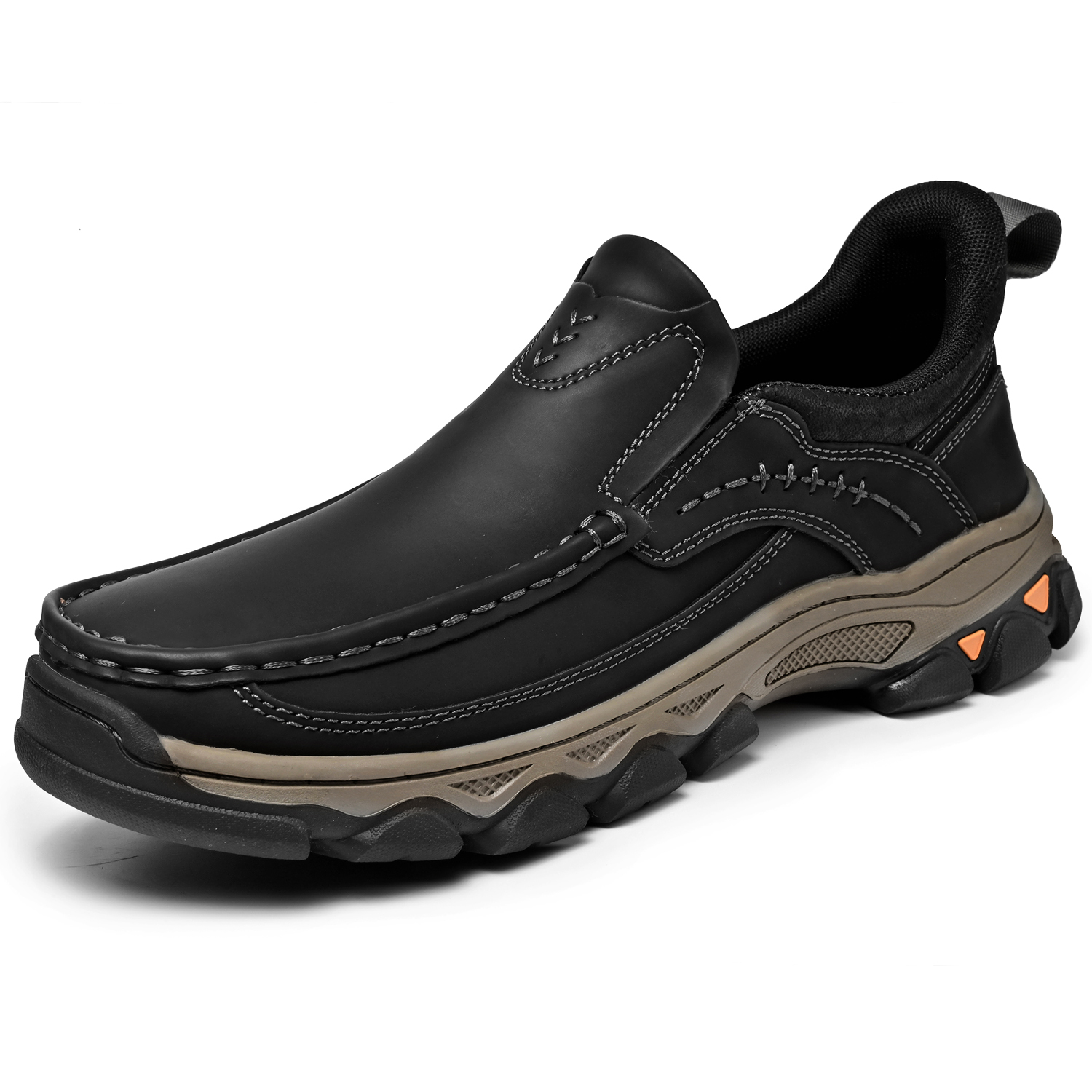 Mitchell Shoes Men’s EasePro Leather Slip-On Loafer