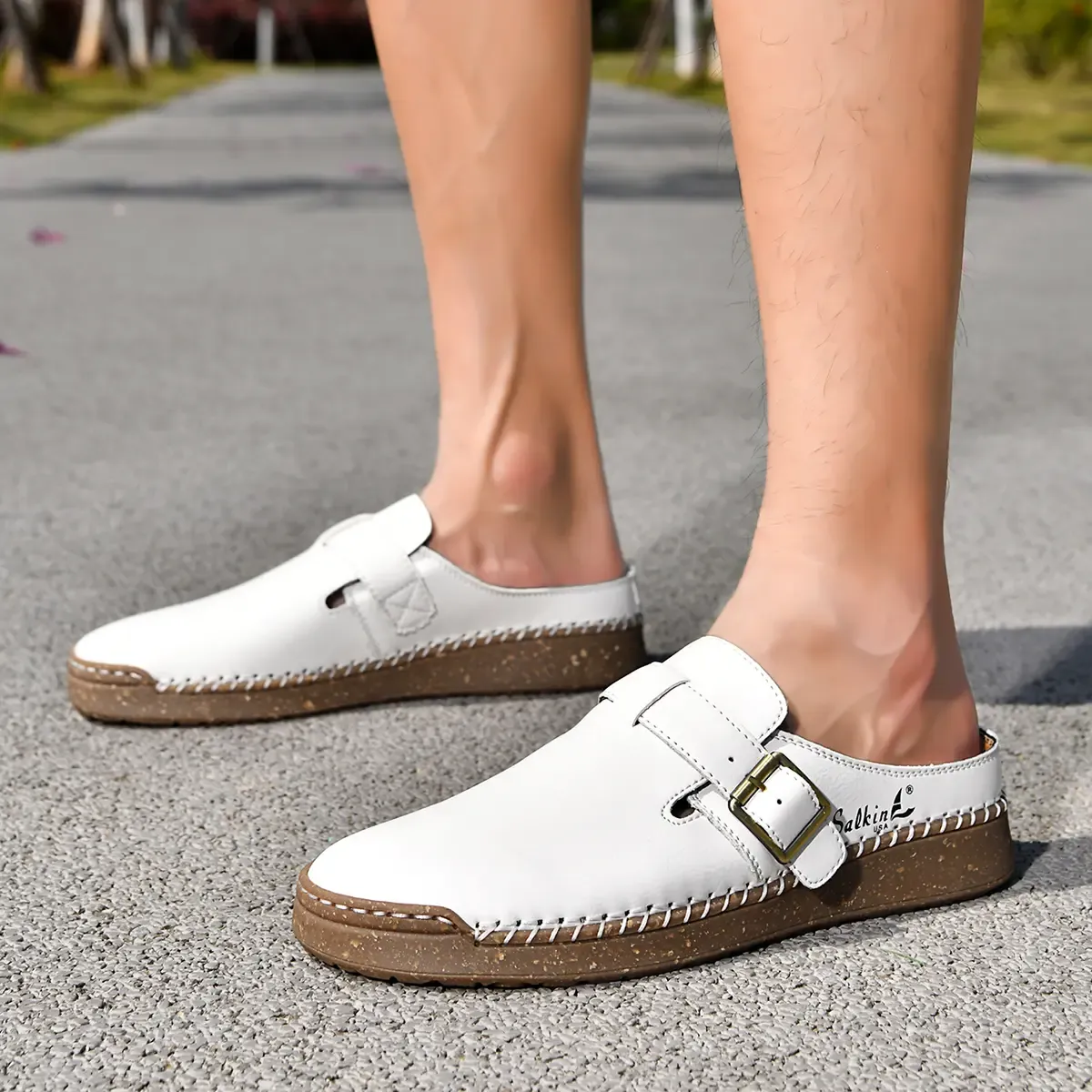 Men'S Slip-On Ultra- Soft Mules