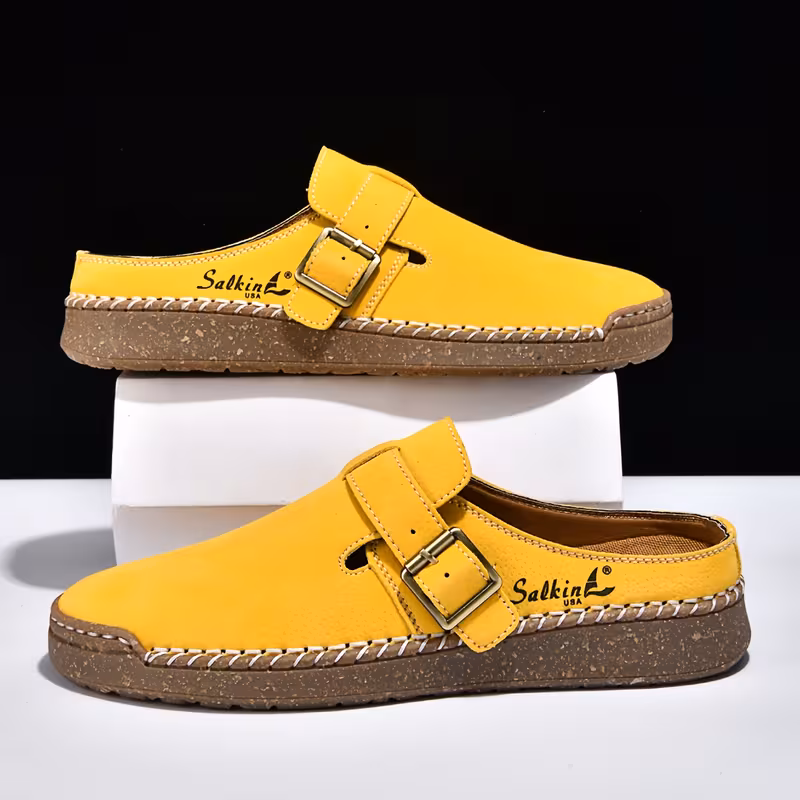 mens mules smallest to largest size 38 48 summer outing cool unisex slip on comfortable and soft Product details 3