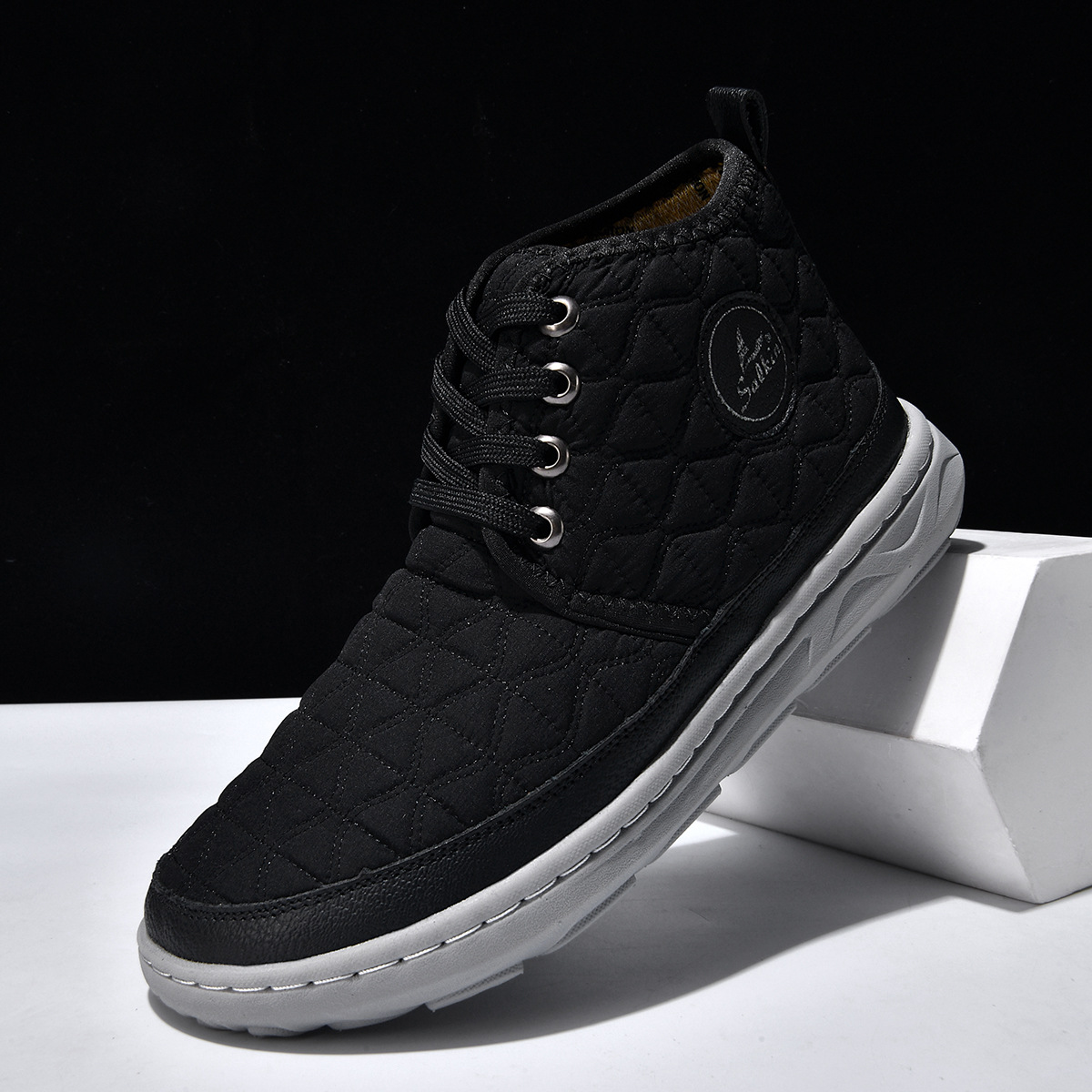 Mitchell Shoes Men's Casual Anti Slip Warm Boots