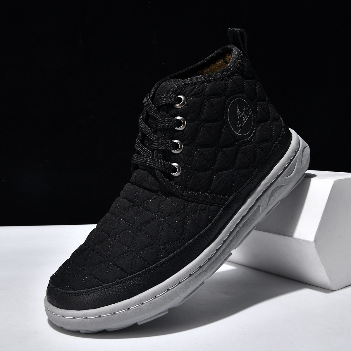 Mitchell Shoes Men's Casual Anti Slip Warm Boots