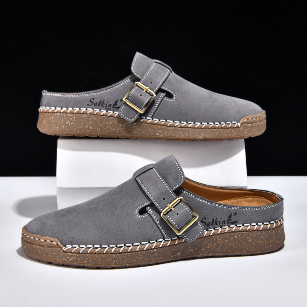 Men'S Slip-On Ultra- Soft Mules