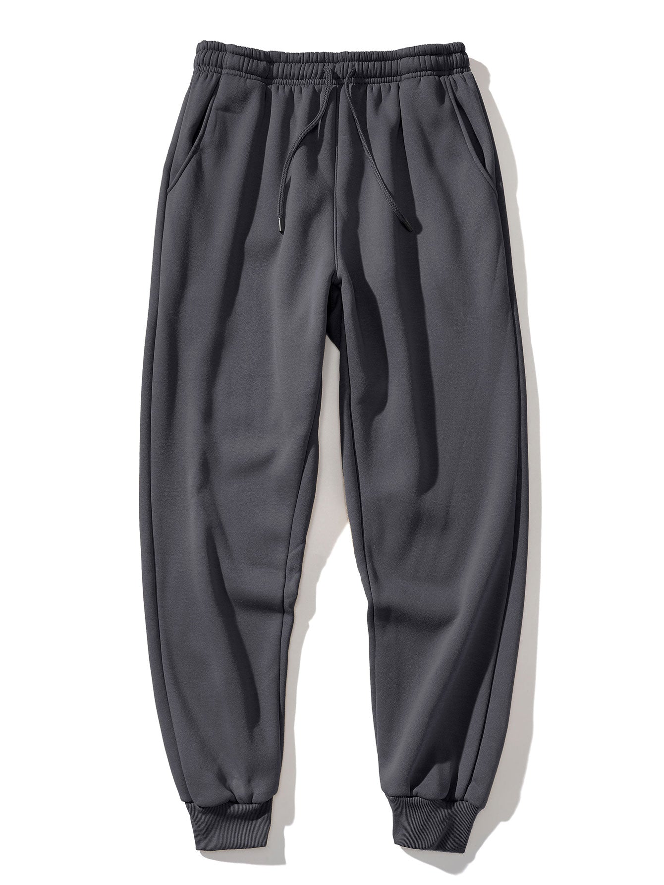 Basic Crew Neck Sweatshirt & Jogger Pants-Mitchell Shoes