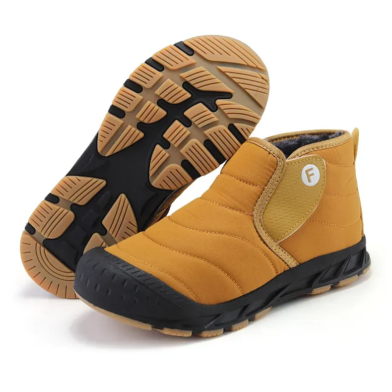 Men’s Plush-Lined High-Top Snow Boots