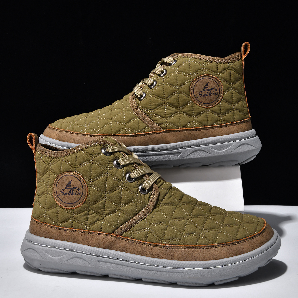 Mitchell Shoes Men's Casual Anti Slip Warm Boots