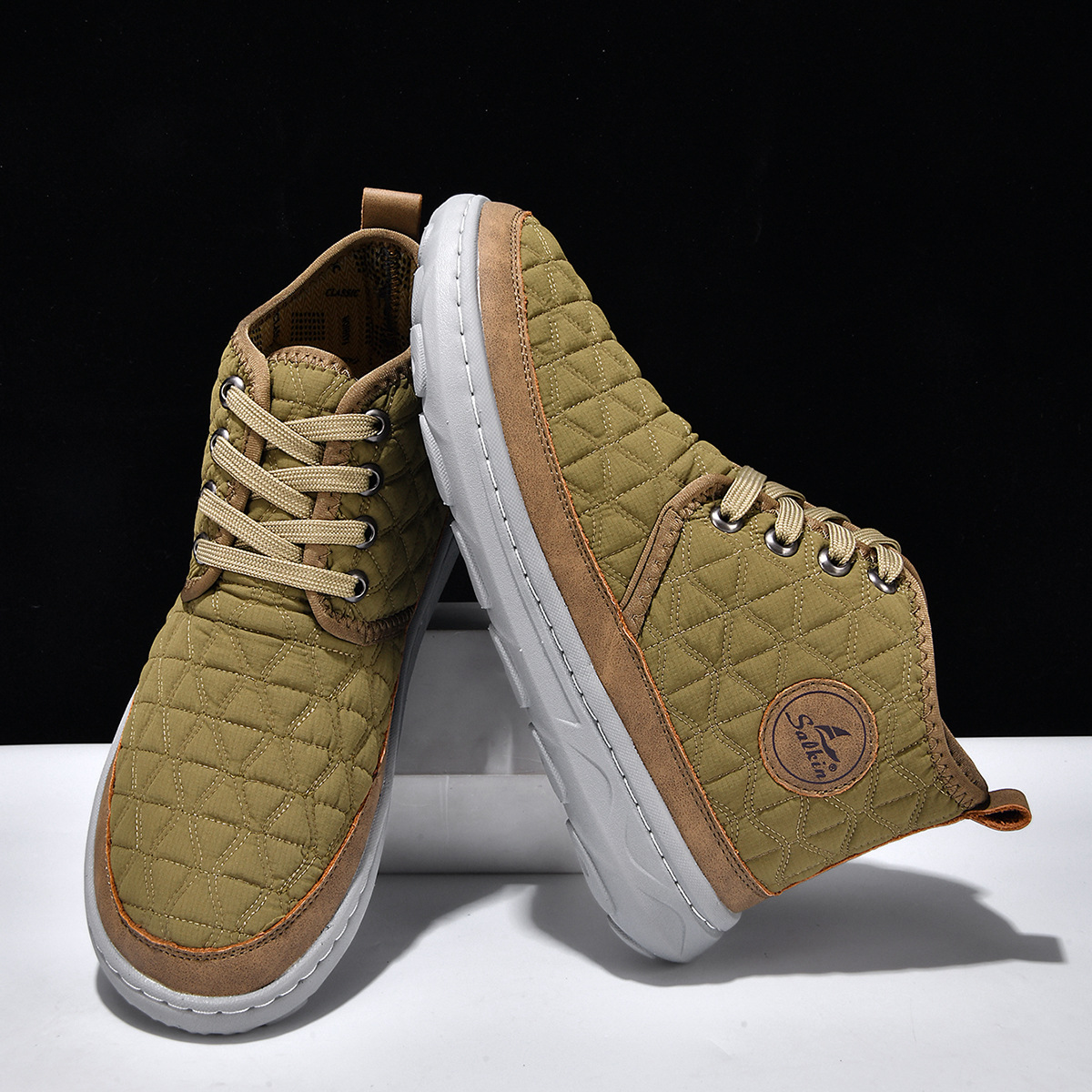 Mitchell Shoes Men's Casual Anti Slip Warm Boots