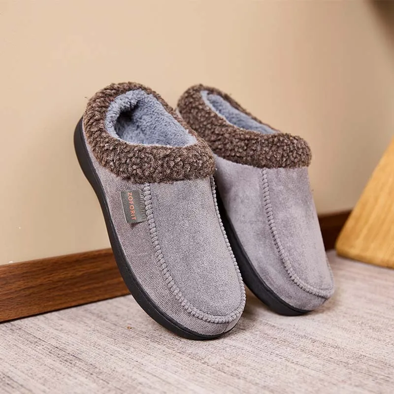 Men’s Cozy Plush-Lined Warm Shoes