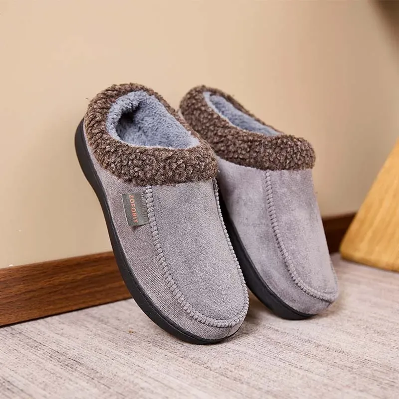 Men’s Cozy Plush-Lined Warm Shoes