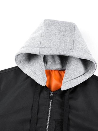 Hooded Bomber Jacket-Mitchell Shoes