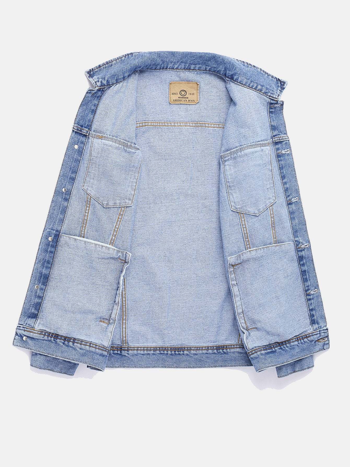 Washed Denim Jacket-Mitchell Shoes