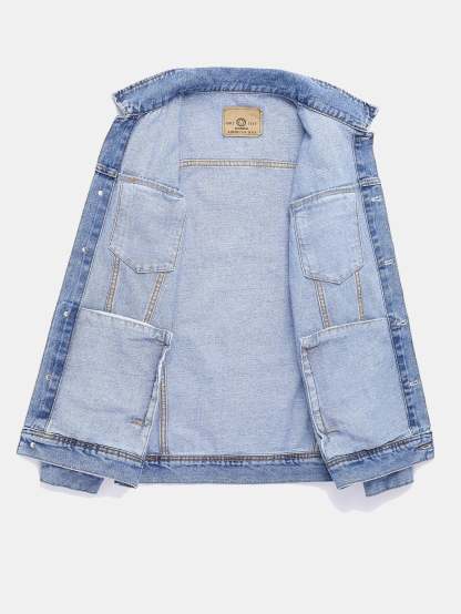 Washed Denim Jacket-Mitchell Shoes