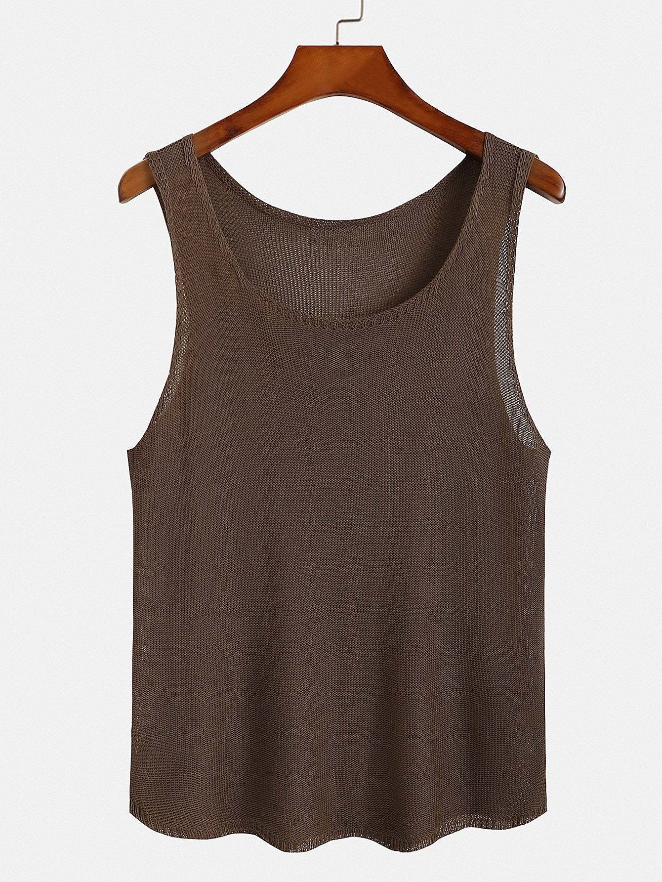 Knit Sweater Tank Top-Mitchell Shoes