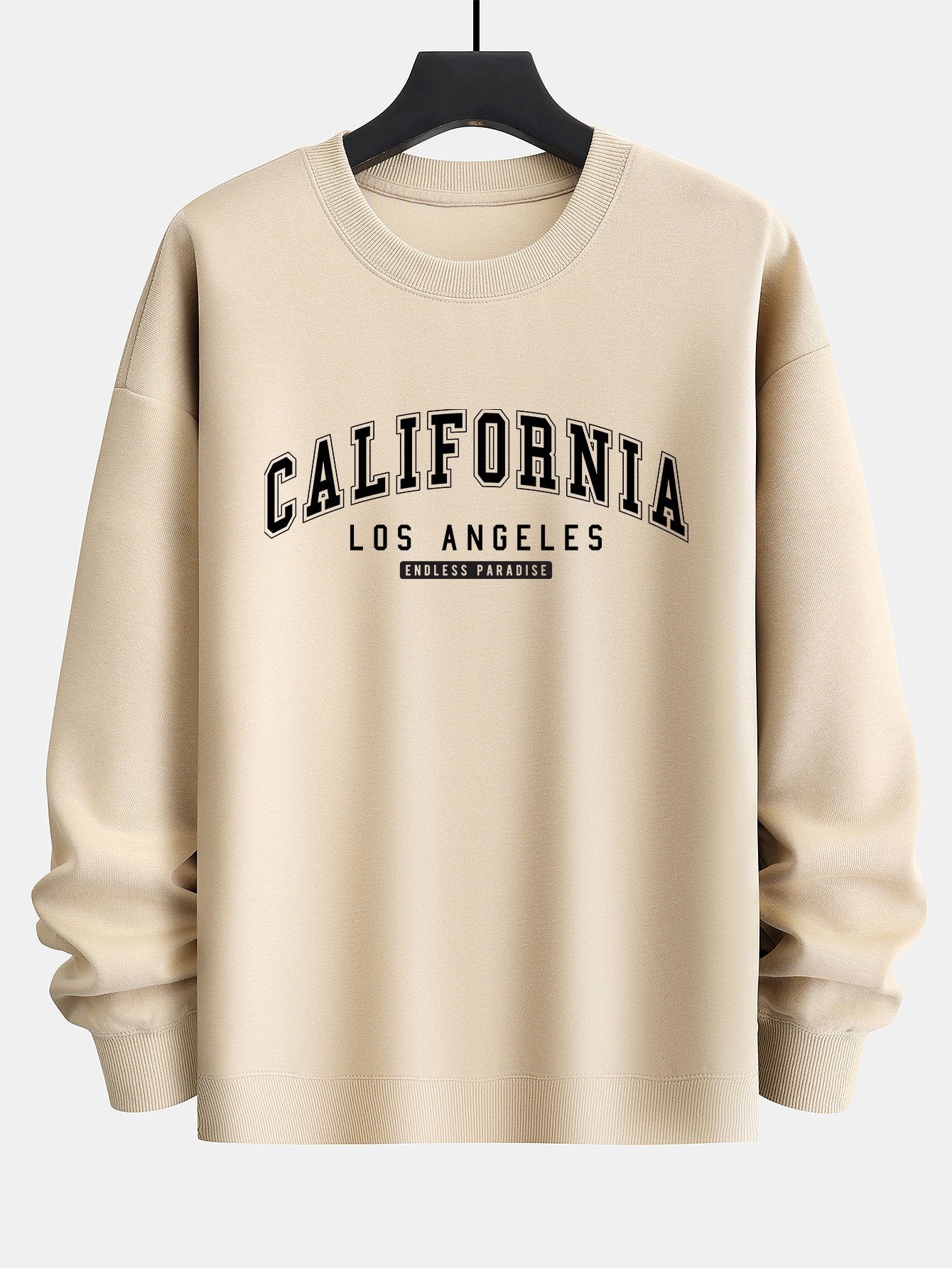 California Print Relax Fit Sweatshirt-Mitchell Shoes