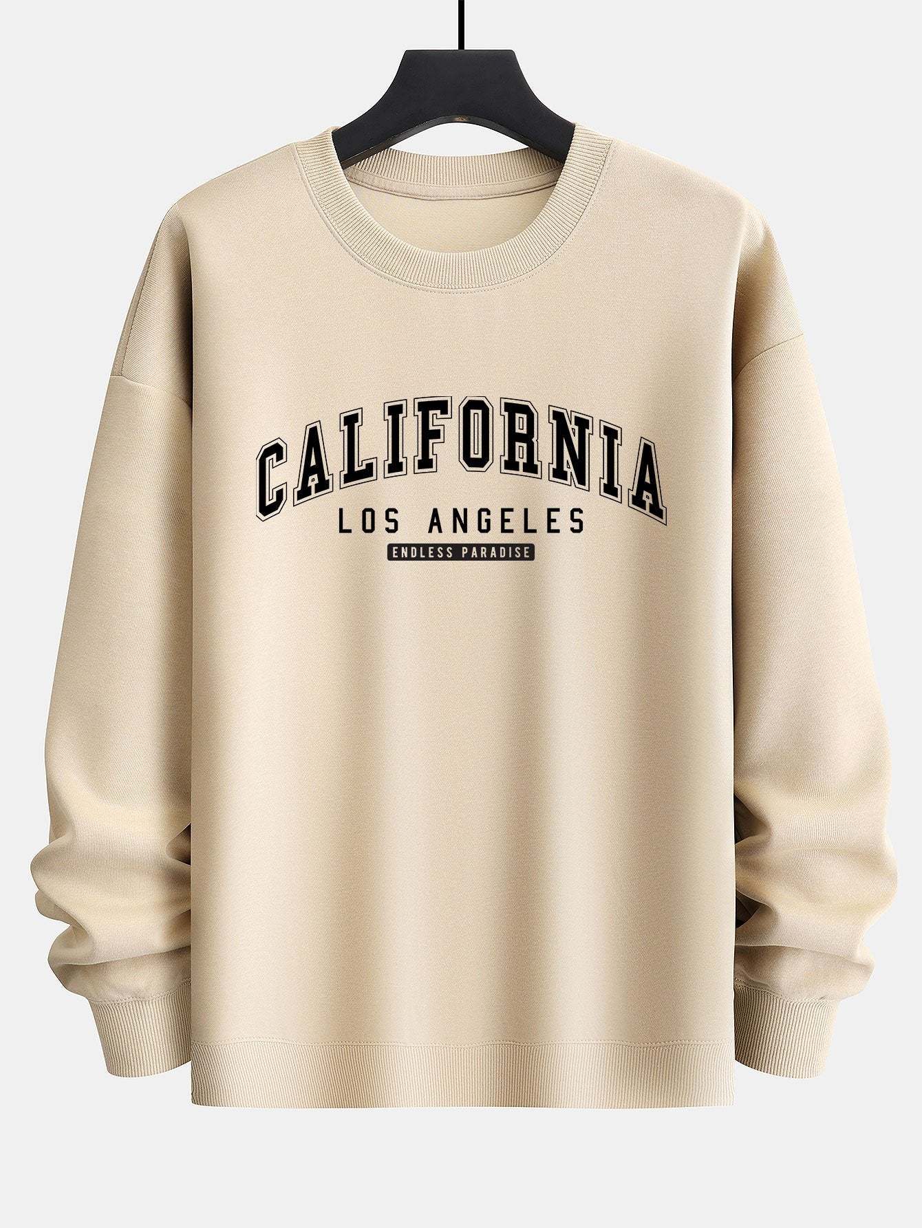California Print Relax Fit Sweatshirt-Mitchell Shoes