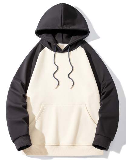 Pactchwork Raglan Hoodie-Mitchell Shoes