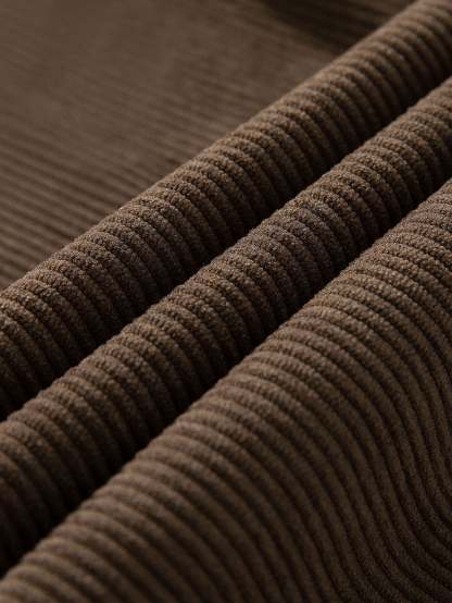 Loose Fit Corduroy Cargo Pants-Mitchell Shoes