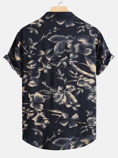 Floral Print Shirt-Mitchell Shoes