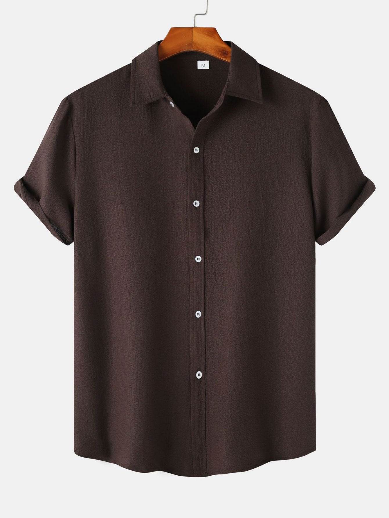 Textured Button Up Shirt-Mitchell Shoes