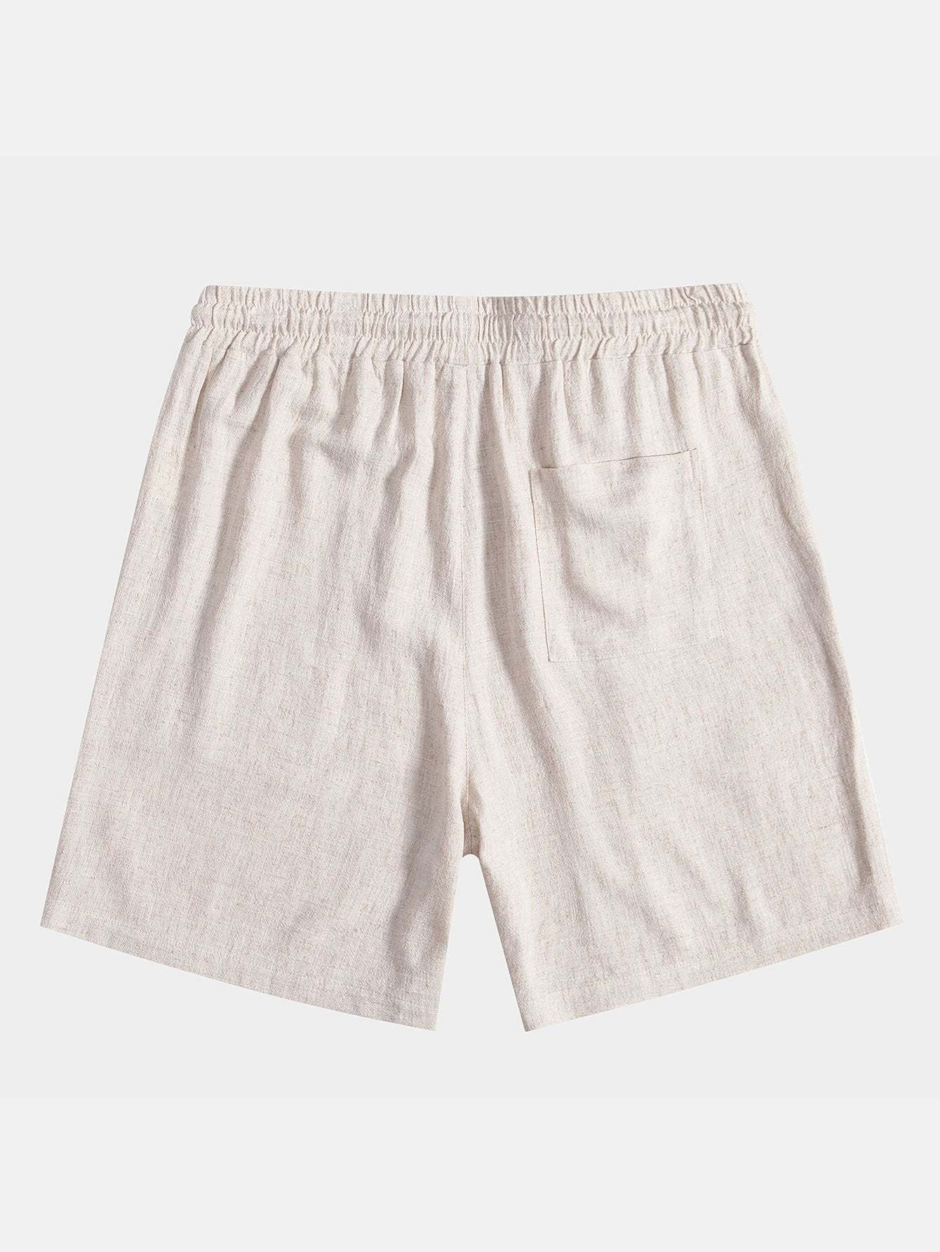 Linen Rayon Blend Shorts-Mitchell Shoes